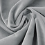 Velvet hoeslaken grijs 90 x 200 cm