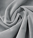 Velvet hoeslaken grijs 90 x 200 cm