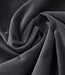Velvet hoeslaken antraciet 90 x 200