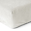 Fluwelen hoeslaken crème 90 x 200