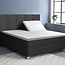 Primaviera Deluxe Splittopper satijnen hoeslaken wit 160 x 200