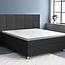 Topper Satijn Hoeslaken Wit 160 x 200
