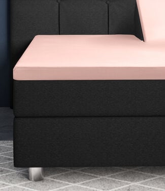 Primaviera Deluxe Splittopper Satijnen Hoeslaken Roze 160 x 200