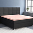 Primaviera Deluxe Satijnen topperhoeslaken roze 90 x 220