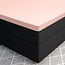Primaviera Deluxe Topper satin fitted sheet pink 140 × 200 cm