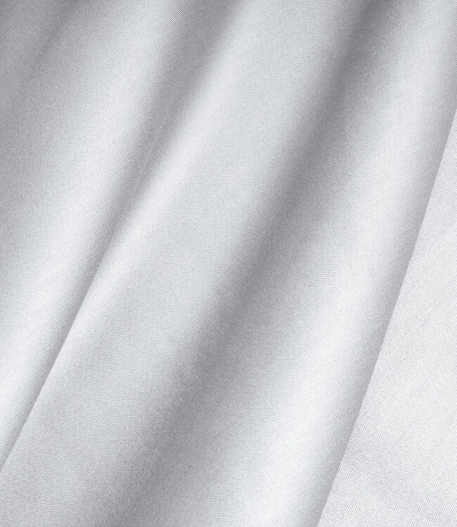 Topper Satijn Hoeslaken Wit 90 x 220