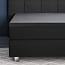 Primaviera Deluxe Satin-Topper-Spannbettlaken Anthrazit 140 × 200