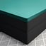 Primaviera Deluxe Splittopper Satin-Spannbettlaken Dunkelgrün 180 × 200