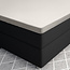 Topper satijn hoeslaken crème 160 x 200
