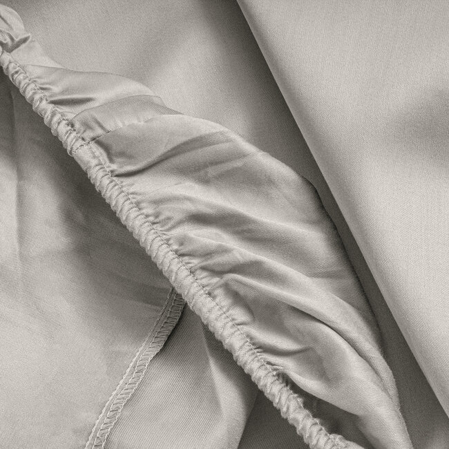 Topper Satijn Hoeslaken Creme 90 x 200