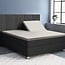 Primaviera Deluxe Splittopper Satin-Spannbettlaken, Creme, 160 × 200