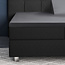Primaviera Deluxe Splittopper Satijn Hoeslaken Antraciet 180 x 200