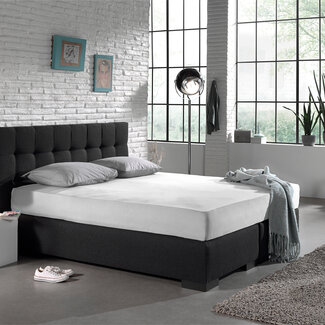 Dreamhouse Enkel Jersey 135 gr. Hoeslaken Wit 190/200 x 200/220