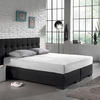 Dreamhouse Single-Jersey 135 gr. Spannbettlaken weiß 160/180 × 200