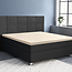 Primaviera Deluxe Topper satijnen hoeslaken zand 90 x 220
