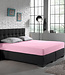 Dubbel jersey 220 gr. hoeslaken roze 140 x 200/220