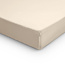 Topper satijnen hoeslaken zand 90 x 220