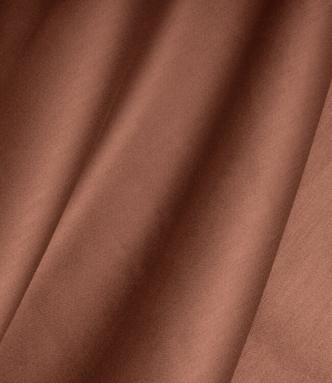 Satijnen hoeslaken voor topper, bruin, 160 x 220 cm