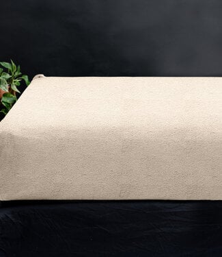 Sleeptime Teddy hoeslaken taupe 160 x 200