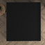 Dubbel jersey 220 gr/m² topper hoeslaken zwart 140 x 200/220