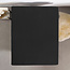 Enkel jersey hoeslaken 135 g zwart 80/100 x 200