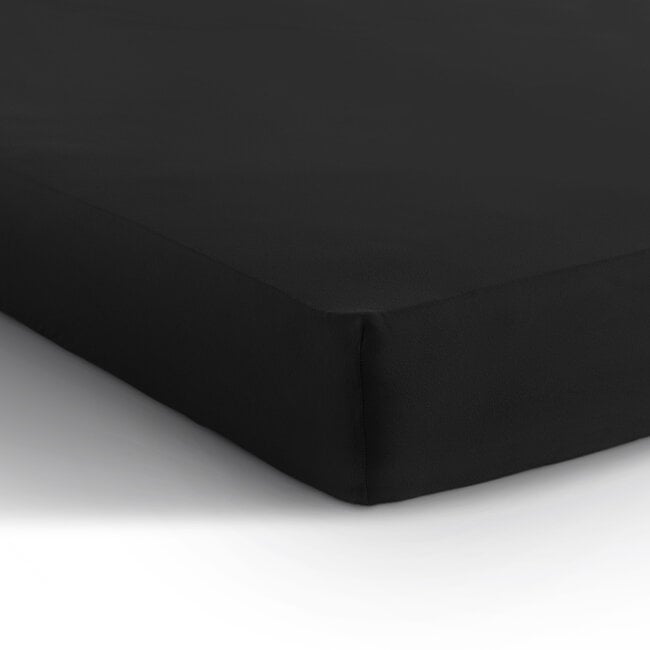 Dreamhouse Single jersey fitted sheet 135 g black 80/100 × 200