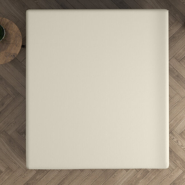 Dubbel Jersey 220 gr. Hoeslaken Crème 80/100 x 220