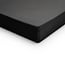 Primaviera Deluxe Topper Satin Spannbettlaken schwarz 160 × 200