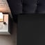 Dreamhouse Spannbettlaken aus Baumwolle mit geteiltem Topper, schwarz, 160 × 210 - Split-Topper-Spannbettlaken