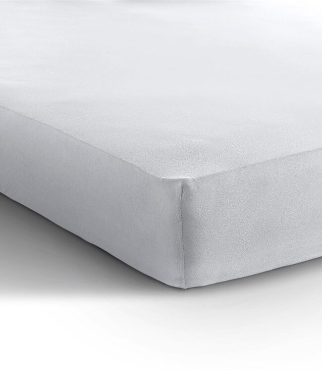 Dubbel Jersey 220 gr. Hoeslaken Wit 190/200 x 220/230