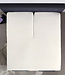 Splittopper katoenen hoeslaken crème 160 x 220