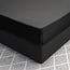 Primaviera Deluxe Satin-Spannbettlaken, Schwarz, 140 × 200