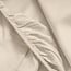 Primaviera Deluxe Satin-Spannbettlaken Sand 160 × 220