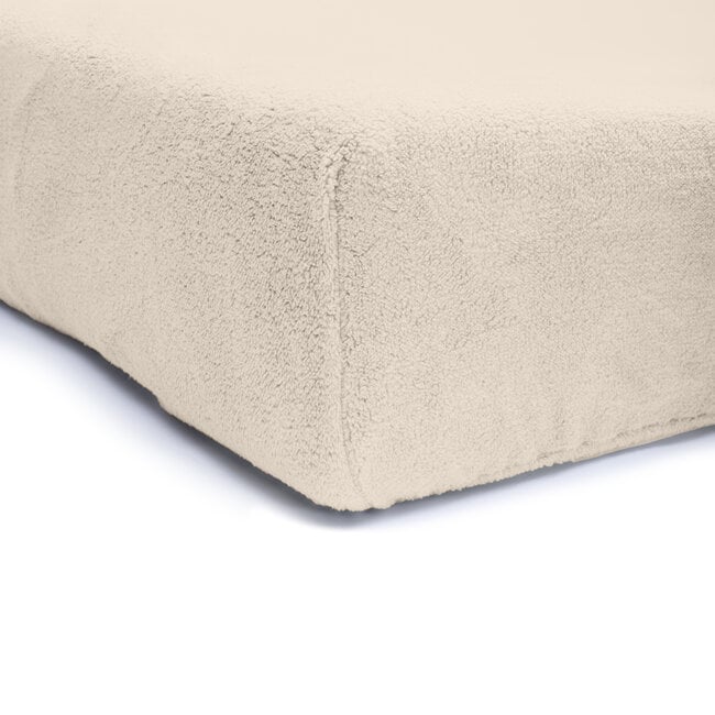 Sleeptime Teddy fitted sheet cream 180 × 200 cm