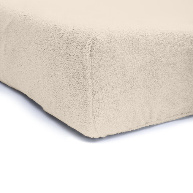 Sleeptime Teddy Spannbettlaken Creme 180 × 200 cm