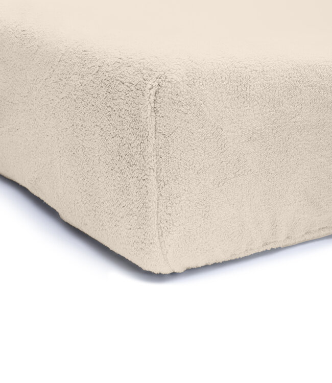 Teddy hoeslaken crème 180 x 200