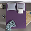 Dreamhouse Jersey only 135 gr. Fitted sheet Purple 190/200 × 200/220