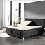 Splittopper katoenen hoeslaken crème 140 x 200 cm