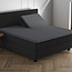 Dreamhouse Dubbel Jersey 220 gr. Splittopper Hoeslaken Antraciet 160 x 200/220