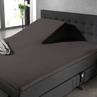 Dreamhouse Splittopper Katoen Hoeslaken Antraciet 160 x 210