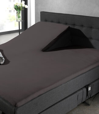 Dreamhouse Splittopper Katoen Hoeslaken Antraciet 160 x 210
