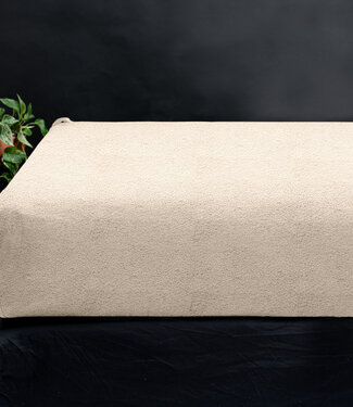 Sleeptime Teddy hoeslaken taupe 140 x 200