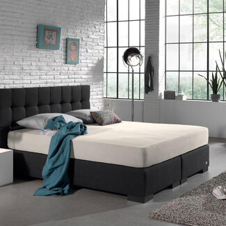 Dreamhouse Dubbel jersey 220 gr. hoeslaken crème 190/200 x 220/230