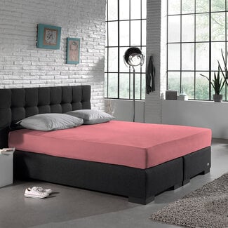 Dreamhouse Jersey only 135 gr. Fitted sheet Pink 160/180 × 200