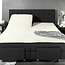 Splittopper katoenen hoeslaken crème 140 x 200 cm