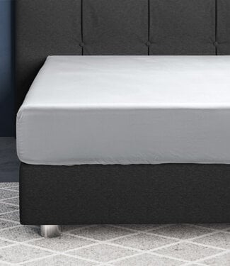 Primaviera Deluxe Satijnen hoeslaken wit 80 x 200