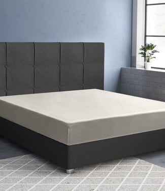 Primaviera Deluxe Satijnen hoeslaken crème 180 x 220 cm