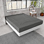 Premium flanellen hoeslaken antraciet 200 x 200/220