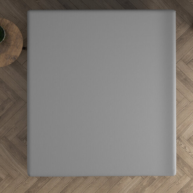 Dubbel Jersey 220 gr. Topper Hoeslaken Grijs 160/180 x 200/220