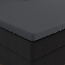 Dubbel Jersey 220 gr. Splittopper Hoeslaken Antraciet 180 x 200/220